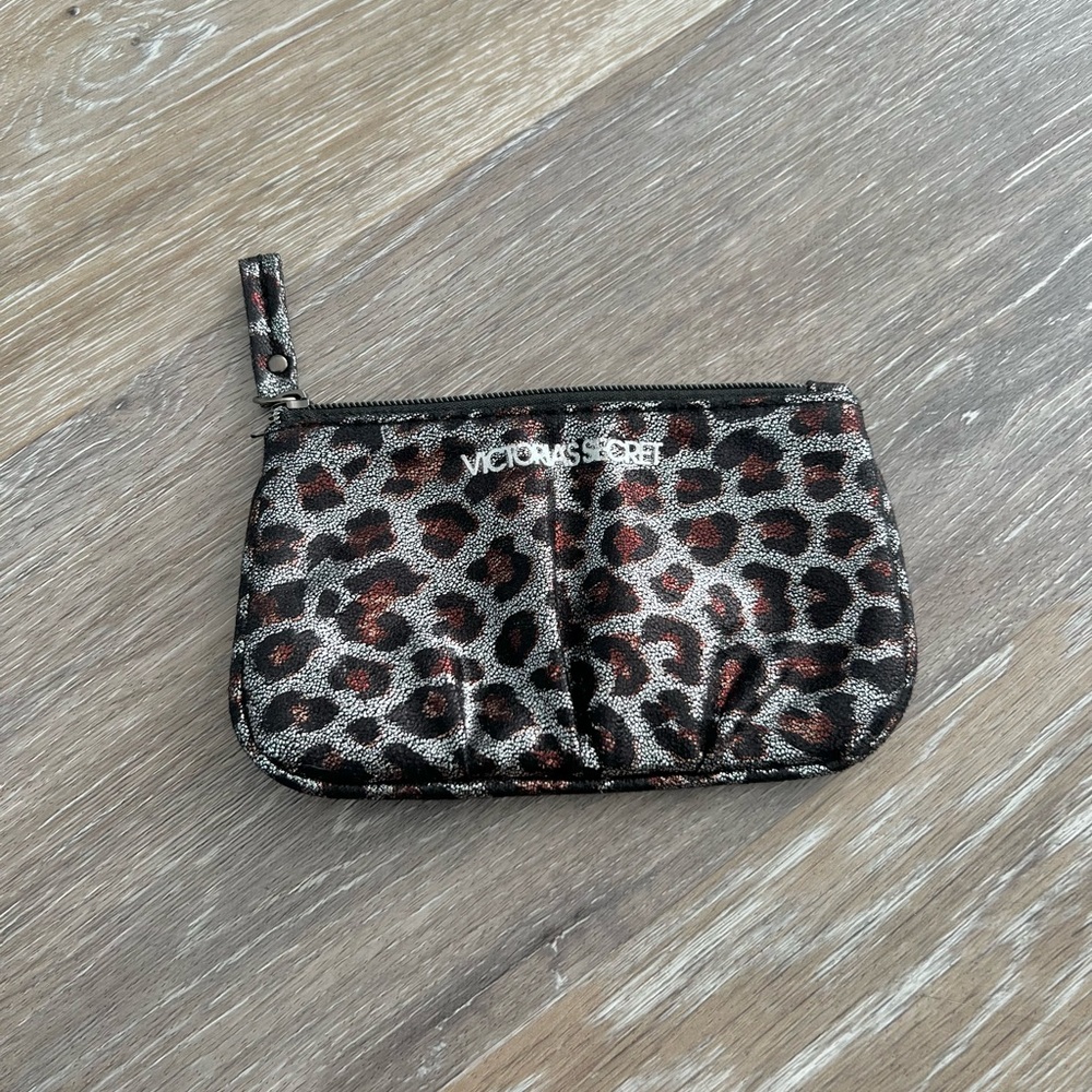 Victoria’s Secret Metallic Leopard Print Coin Purse